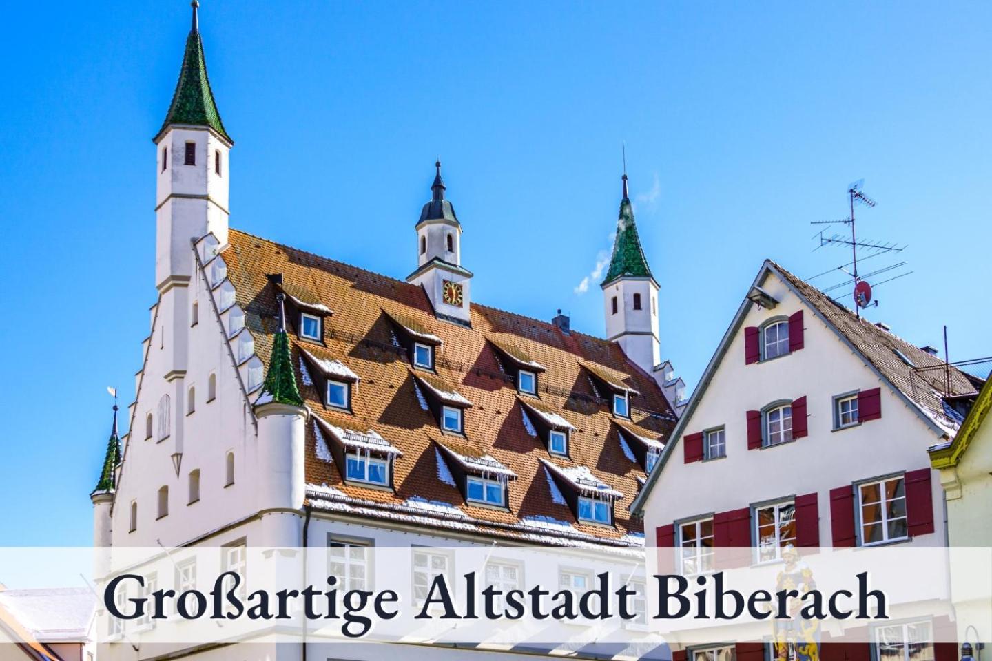Relaxapartment 2 Massagesessel Smarttv Kueche Biberach an der Riß 외부 사진